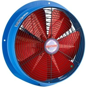 45 cm çapında BSM 450 1430 D/D 220/230 volt Monofaze Sanayi Aspiratörü