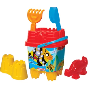 Resimli Büyük Kale Kova Set