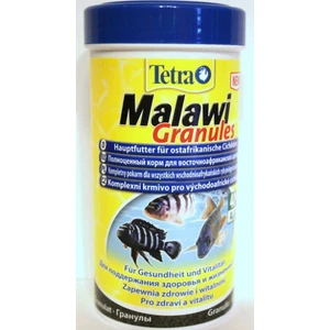 Malawi Granules Malawi Gölü Cichlidleri İçin Granül Balık Yemi 250 Ml