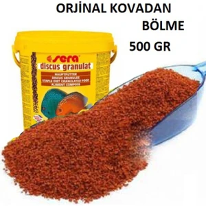 Discus Granulat Balık Yemi Kovadan Bölme 500 Gr