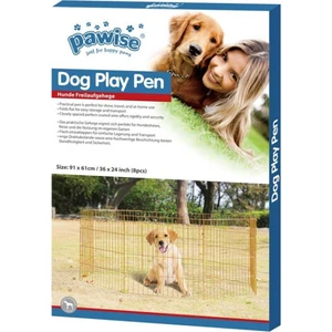 Köpek Oyun Alanı Çiti 91 Cm X 60 Cm 8 Parça