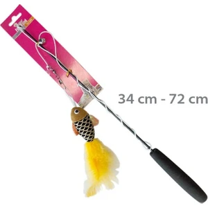 Uzayabilen Kedi Olta Oyuncak 34 - 72 Cm