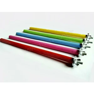 Bıcı Bıcı Renkli Tahta Kuş Tünek 25 Cm X 1 Cm