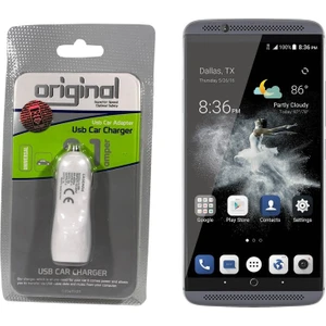 Case Man ZTE Axon 7 Araç Şarj Cihazı Hızlı Şarj Özellikli Adaptör