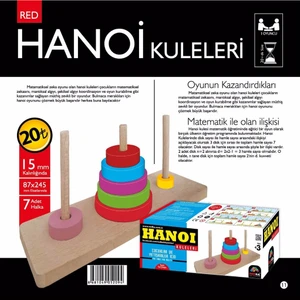 Hanoi Kuleleri Çocuklar Ve Yetişkinler İçin