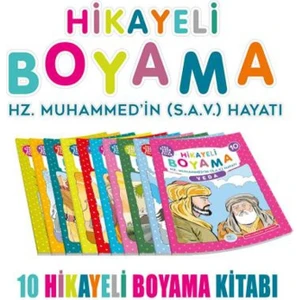 Hikayeli Boyama Hz. Muhammed'İn (S.A.V.) Hayatı 10 Kitap - Suat Karadağ