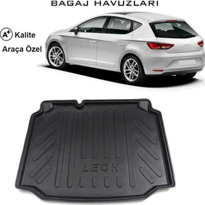 Seat Leon 3D Bagaj Havuzu 2013 ve Sonrası İnce Stepne