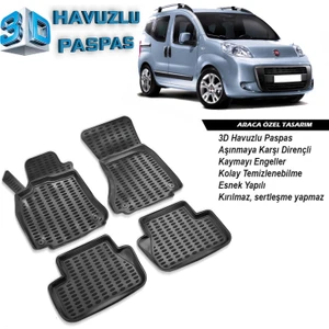 Fiat Fiorino 3D Havuzlu Paspas A+Plus