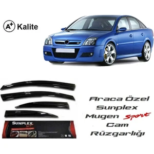 Opel Vectra Cam Rüzgarlığı C Kasa Mügen Tip Sunplex 4lü