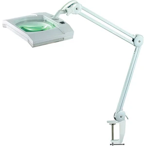 8069 Işıklı Masa Büyüteçi 3 Diopter Beyaz
