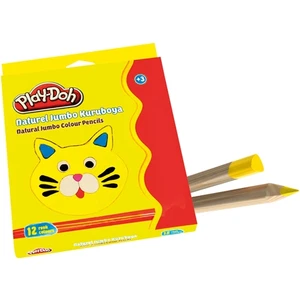 Ku009 12 Renk Natturel Jumbo Mini Kuru Boya