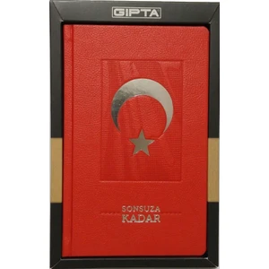 Sonsuza Kadar Defter 13X21 cm 120 Yp. Suni Deri