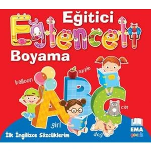 Eğitici Eğlenceli Boyama :İlk İngilizce Sözcüklerim