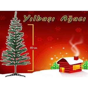Yılbaşı Çam Ağacı Gür Dallar 60 cm