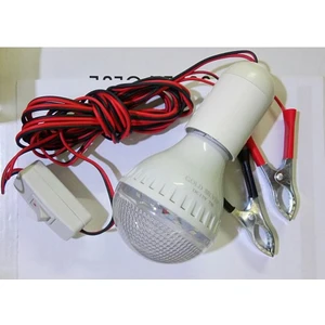 Aküye Bağlanan Led Ampül 5 Ledli
