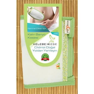 Kelebek Kese Scrub And Peel Kalın Banyo Kesesi - Normal Ciltler İçin