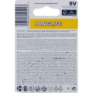 4122 Longlife 9V Pil