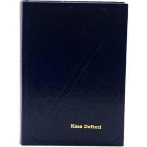 Kasa Defteri 17X24 368 Yaprak Mavi