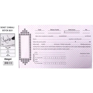 Senet Zımbalı Büyük Boy 50'Li
