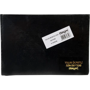 Yıllık Ücretli İzin Defteri 96 Yaprak