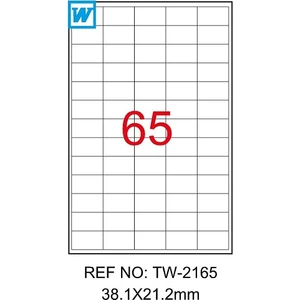 38,1X21,2 Mm Laser Etiket Tw-2165