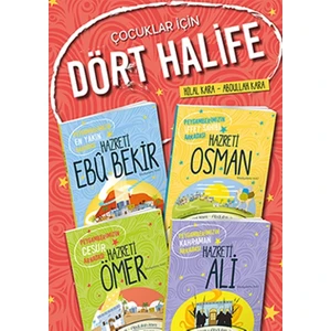 Çocuklar İçin Dört Halife Set (4 Kitap)