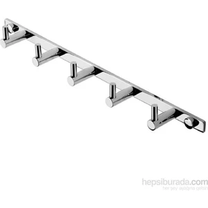 RST® MANNESMANN 5'Li Set Askı - Zamak Üzeri Krom Kaplı