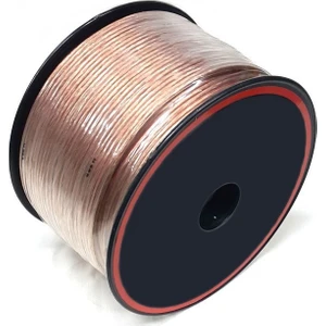2x1,00mm Hoparlör Kablosu Şeffaf