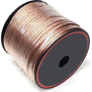 2x1,50mm Hoparlör Ses Sistemi Kablosu Şeffaf