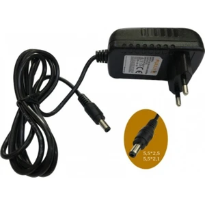 24Volt 1Amper Adaptör 5,5x2,5mm Jak Fişli