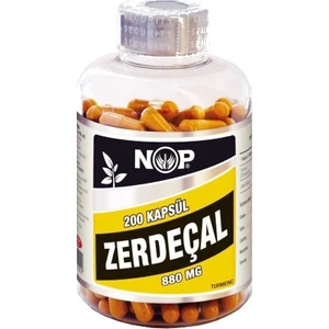 Nop Naturel Nop Naturel Zerdeçal | Zerdeçal 200 Kapsül X 880Mg | Turmeric
