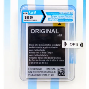 Samsung Galaxy Ace S5830 S5830İ Cep Telefonu Batarya Pil