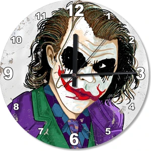 Tablomega Joker Face Desenli Duvar Saati