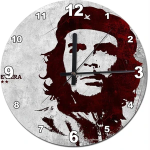Ernesto Che Guevara Baskılı Duvar Saati