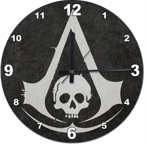 Assassin's Creed Hud Desenli Duvar Saati