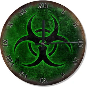 Biohazard Wallpapers Analog Duvar Saati