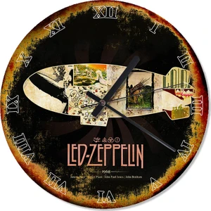 Led Zeppelin Dekoratif Duvar Saati
