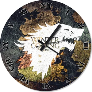 Game of Thrones Stark Hediyelik Duvar Saati