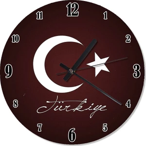 Türkiye Temalı Hediyelik Duvar Saati