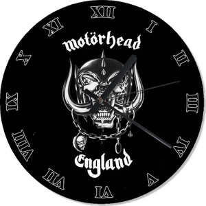 Motörhead Müzik Grubu Duvar saati