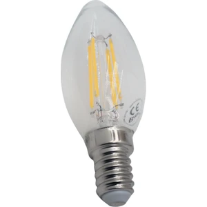 4W Led Filament Rustik Mum Ampul (Sarı Işıkı) E14