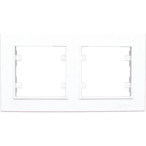 Karea İkili Çerçeve (Beyaz)
