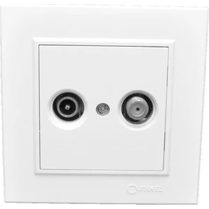 Karea Tv-Sat Priz (Beyaz)