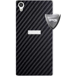 Sony Xperia Z5 (Siyah - Karbon Fiber) Arka Koruyucu
