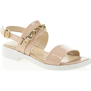 Nemesis Shoes Sandalet Pudra Rugan Zincirli