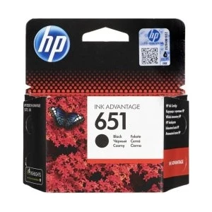 Hp 651 C2P10A Siyah  Kartuş Deskjet 5645 / 5575