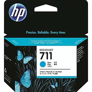 Hp 711 Cz134A Mavi  Kartuş 3Lü Paket T120 / T520