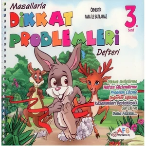 Afg 3. Sınıf Masallarla Dikkat Problemleri Defteri
