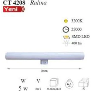 Ct-4208 5 Watt (35 Watt) Ralina Led Ampul