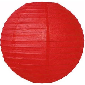 Dekoratif Çin Feneri – Kağıt Lamba - Kırmızı